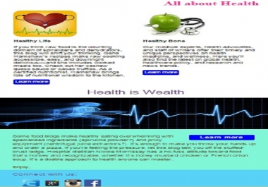 I will design responsive html email template