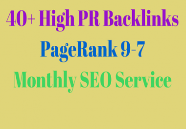 I Will Manually Create High PR Backlinks for Your Website
