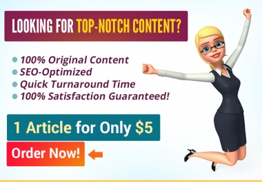 I Will Create a High-Quality Article for You - 400 Words