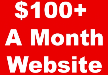 Build A 100 Per Month Adsense Website