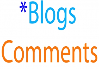 I will manually add 15 social blog comments