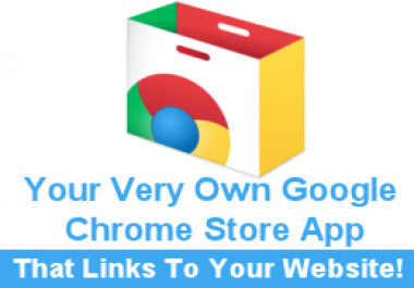 Create your website a Google Chrome app