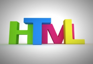 I will convert psd, jpeg, pdf to html