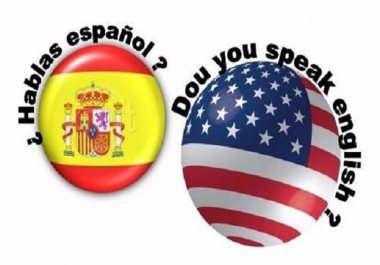 i'll translate English to Spanish article 500 words,  cheaper,  i can type your spanish homework