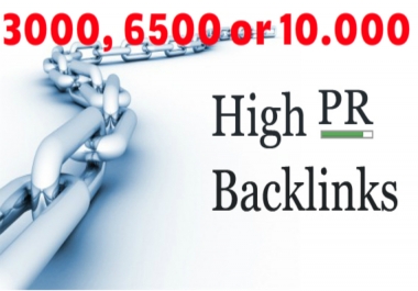 PR9 - PR 1 3000 mass backlinks for your website