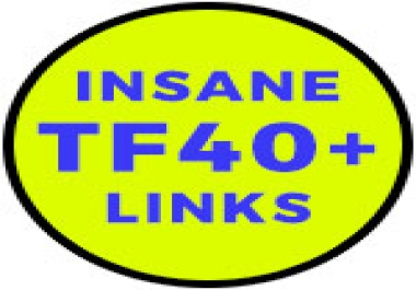 INSTANT BOOST in SERPs TF 40+ HOMEPAGE LINKS