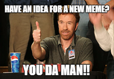 I will create 10 New,  original and trendy memes on any topic