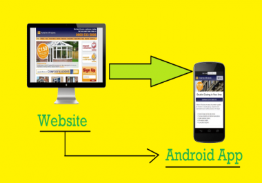 I will convert your website into an application ANDROID cool,  post on Google Play and more