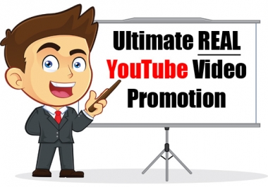 Ultimate REAL YouTube Video Promotion Service - BEST YouTube Promotion Service on SEOClerk