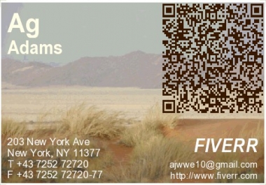 I will design awesome business card for your business