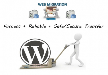 I will migrate Wordpress Website