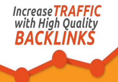 Increase traffic with high quality backlinks