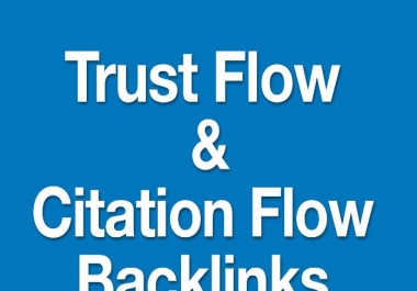 Provide 42 High Trust And Citation Flow Backlinks On High D/A All Dofollow