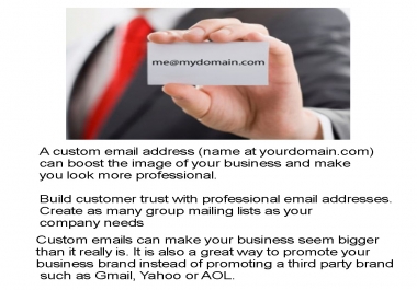 make a Custom Email for your business
