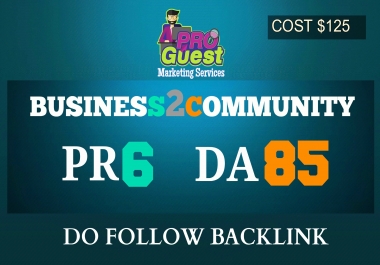 Write and Publish a Guest Post on Business2community. com