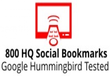 Get 800+ Social Bookmarks - High Quality Backlinks