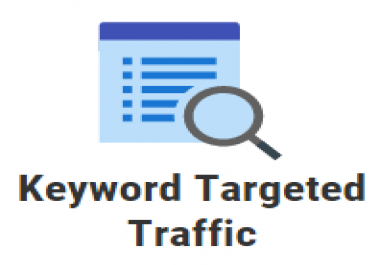 5000 keyword targeted google organic traffic