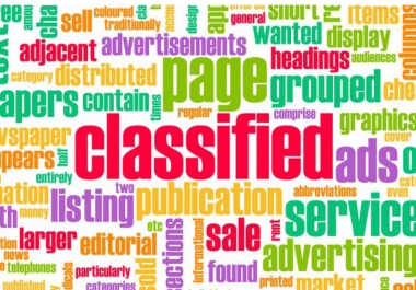 Post your Ads to 20+ High Authority Classified USA Websites