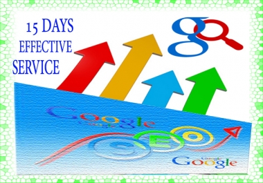 To boost up your online commerce,  I offer you 15 Days high quality & Organic SEO Services.