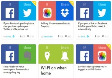 make manually 35 channel for IFTTT