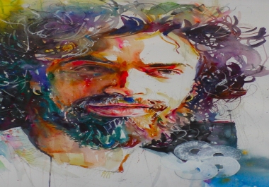 turn your photo into watercolor portrait