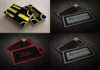 design one or double sided business card