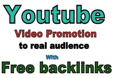 Youtube Real Video Promotion Best Marketing