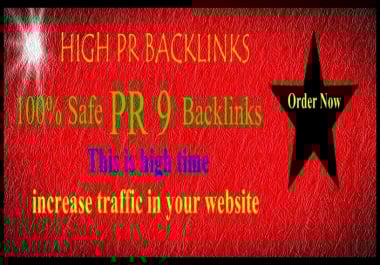Google 1st Page Ranking with High PR Backlinks