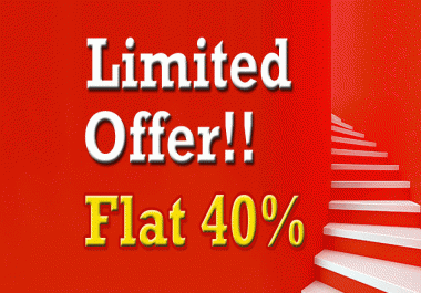40 OFFER FOR LIMITED SALES 2 Permanent Home Page Post with Limited OBL -TF / CF > 0.5,  TF 15+