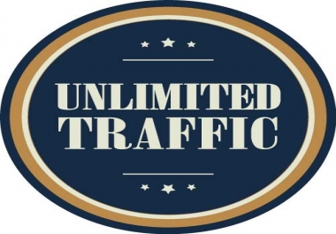 UNLIMITED REAL HUMAN TRAFFIC FOR 30 DAYS
