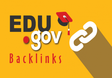5 USA Based Original Edu-Gov Backlinks