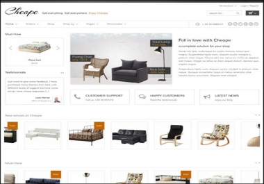 build an eCommerce website store for you