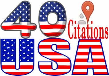 do 40 Live USA local citations for your local business.I always ensure best work.