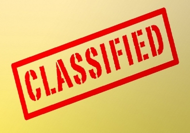30 classified ads posting