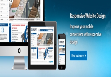 design responsive html5 website with bootstrap
