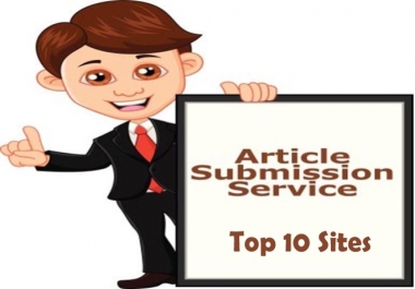 manually Submit Article on 5 High DA Sites