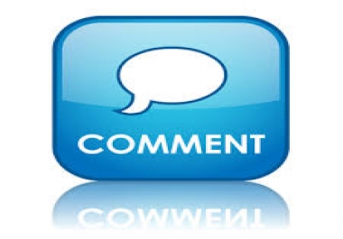 Give you 20 real comment on your blog or website