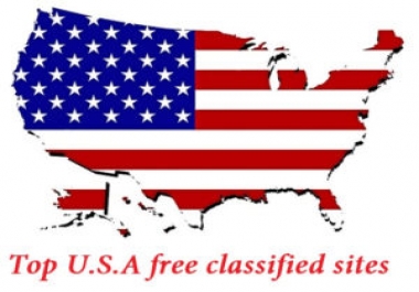 Will post your ad in Major USA Cities with Top Rated Classified sites