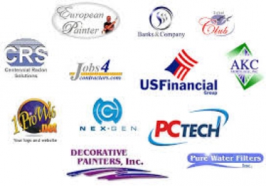 design 2 professional and creative logo