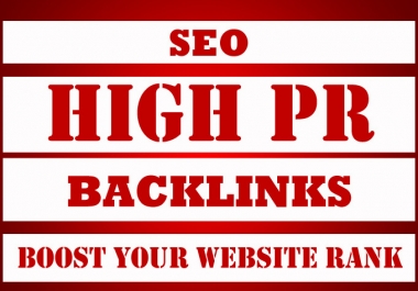 create 80 Real High Pr BACKLINKS,  Dofollow PR8,  PR9,  Authority,  Anchor,  Seo