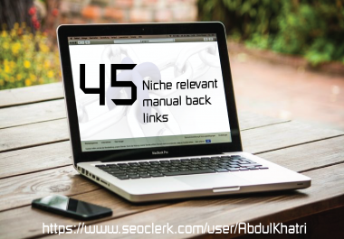 I Give 45 Niche Relevant Manual Blog Comments Links
