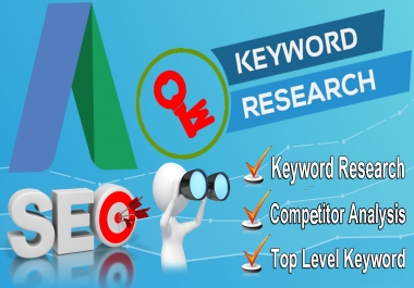 Keyword Research and Competitor Analysis For Your Site