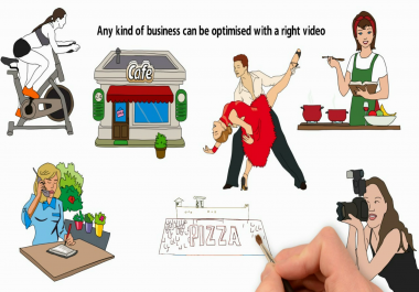 create White Board animation video for your Business