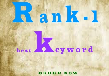keyworld research and competitor analysis