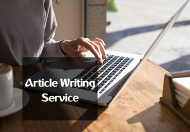Let Me Write A Unique 600+ Words Article in Any Topic for Your Website