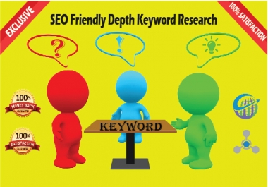 I'll Do SEO Friendly Depth Keyword Research