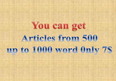 write Killer And Amazing SEO Content Just up to 1000 words