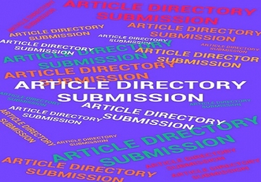 50 High quality Article Directories submissions to Boost your website with High PA AR DA PR MR