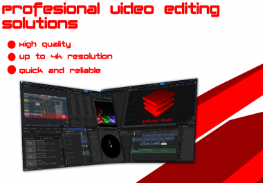 Get your video edited Resolutions up to 4k