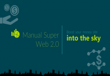 1 Manual Super Web2.0 Blog with unique content